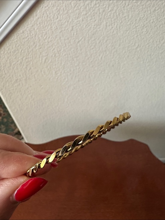 Fashion Jewelry Jewelry - Fashion Jewelry Gold Twisted Rope Bangle